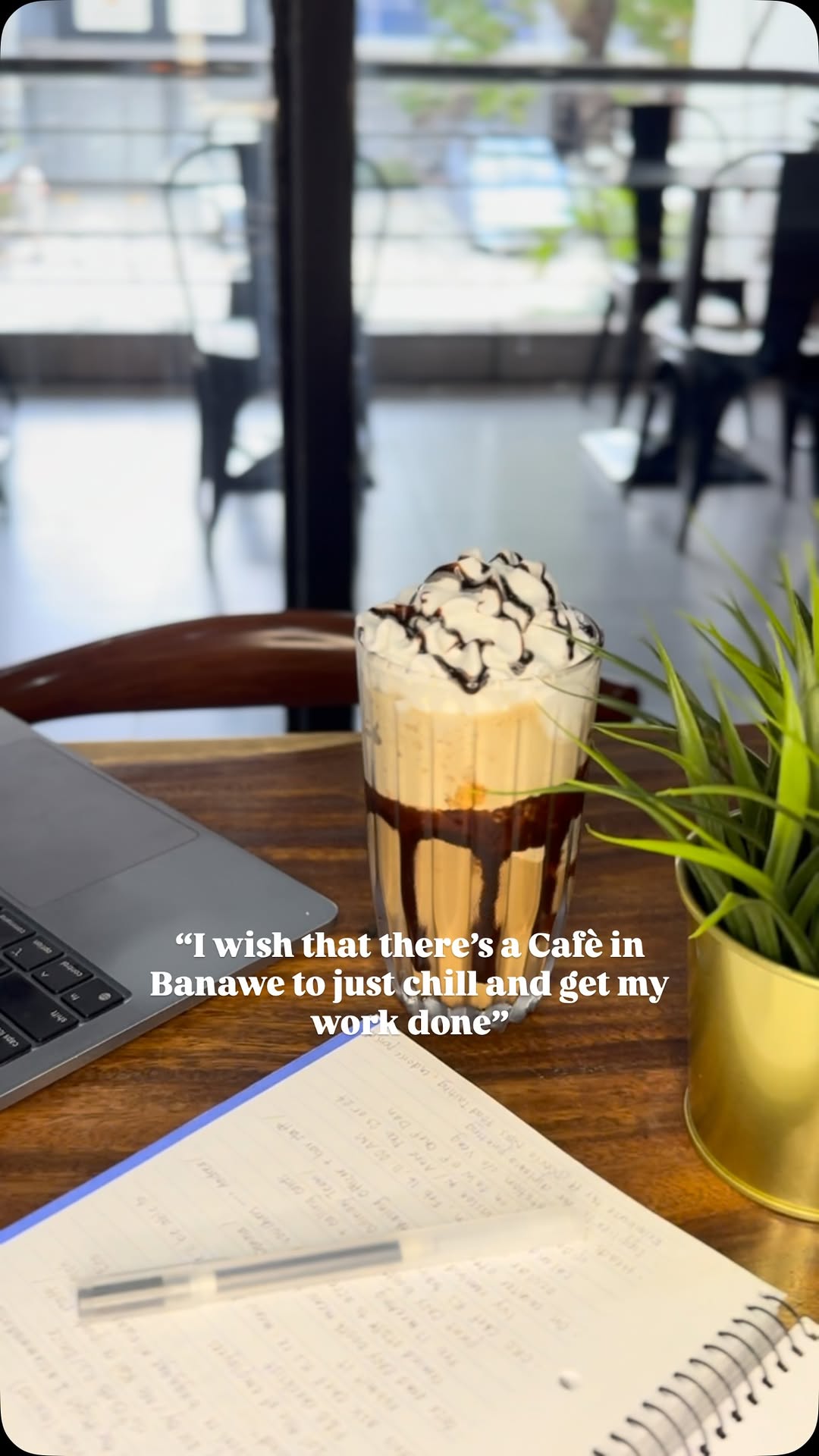 The Coze Café — work-friendly corner with coffee